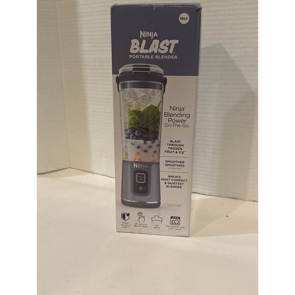 Ninja BC151NV Blast Portable Blender, Cordless, 18oz. Vessel, Personal Blender - Picture 6 of 7
